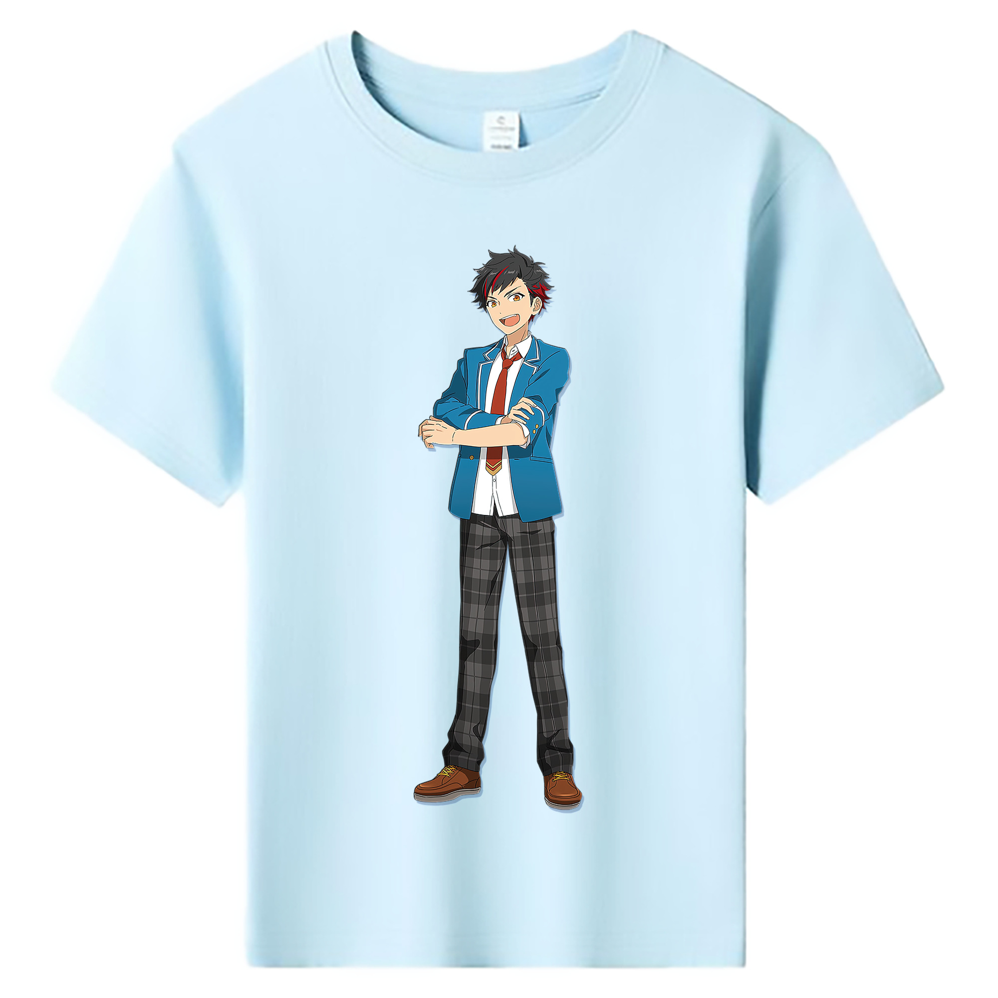 （画像用） あんさんぶるスターズ! Ensemble Stars 綿100％キッズTシャツ（フロントプリント）